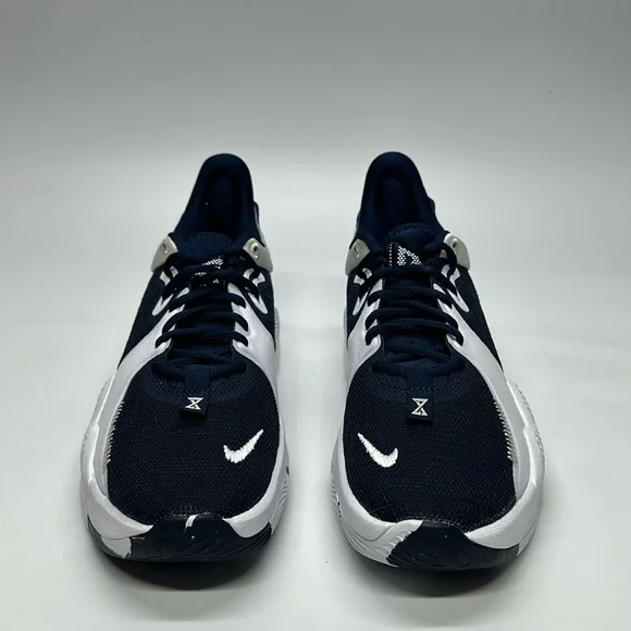 New Men’s Nike Paul George PG 5 TB Navy Obsidian Blue/White DA7758-401 NWOB - Picture 4 of 6